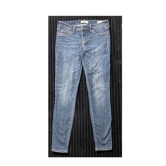 Jessica Simpson Kiss Me Super Skinny Jeans Dark Wash Size 15W (29x30) - Picture 1 of 3